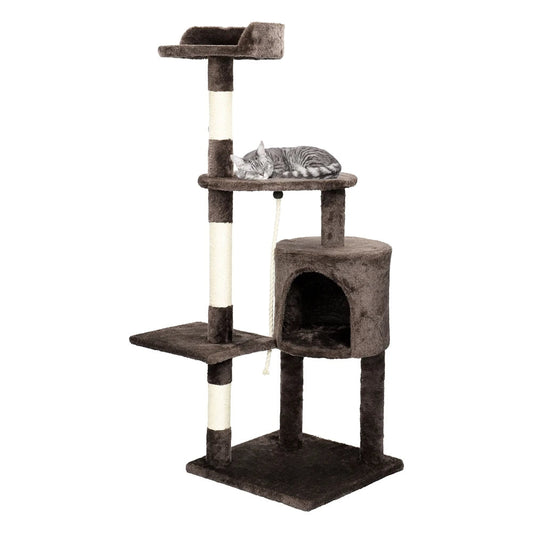 Tall Cat Tower with Hideaway & Scratch Post - LifyPet