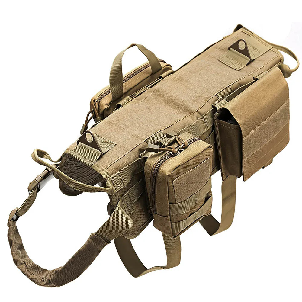 Durable Outdoor Dog Training Vest with Pockets