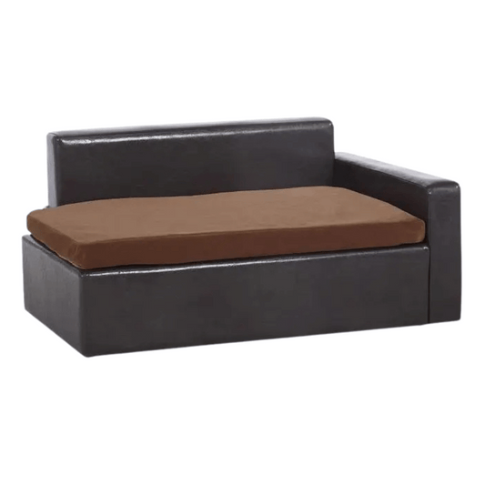 Luxury Pet Faux Leather Storage Dog Bed - LifyPet