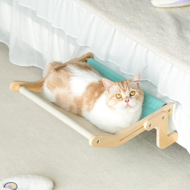 Removable Cat Bed Hammock for Chairs