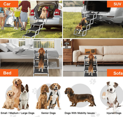 Portable Pet Car Folding Safety Steps