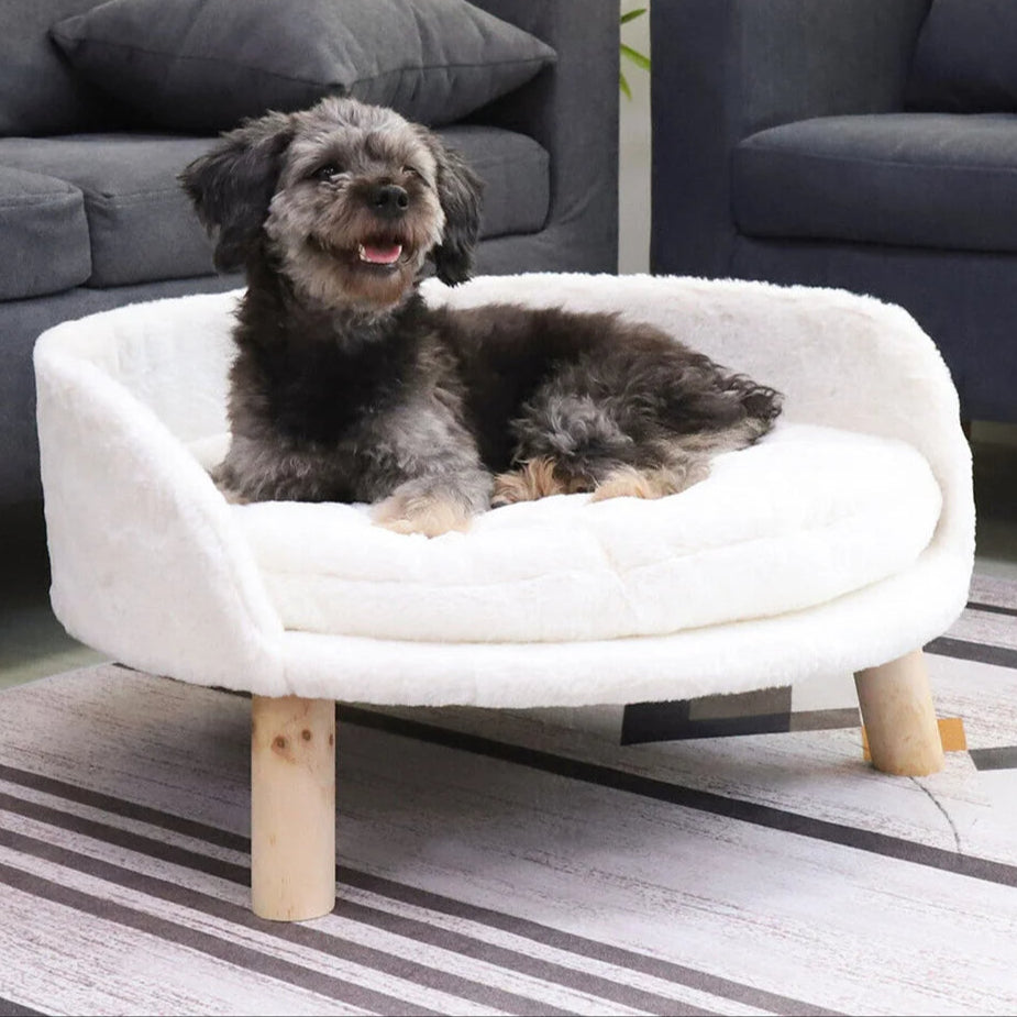 Comfy Round Pet Bed Cushion for Cats and Small Pets - LifyPet