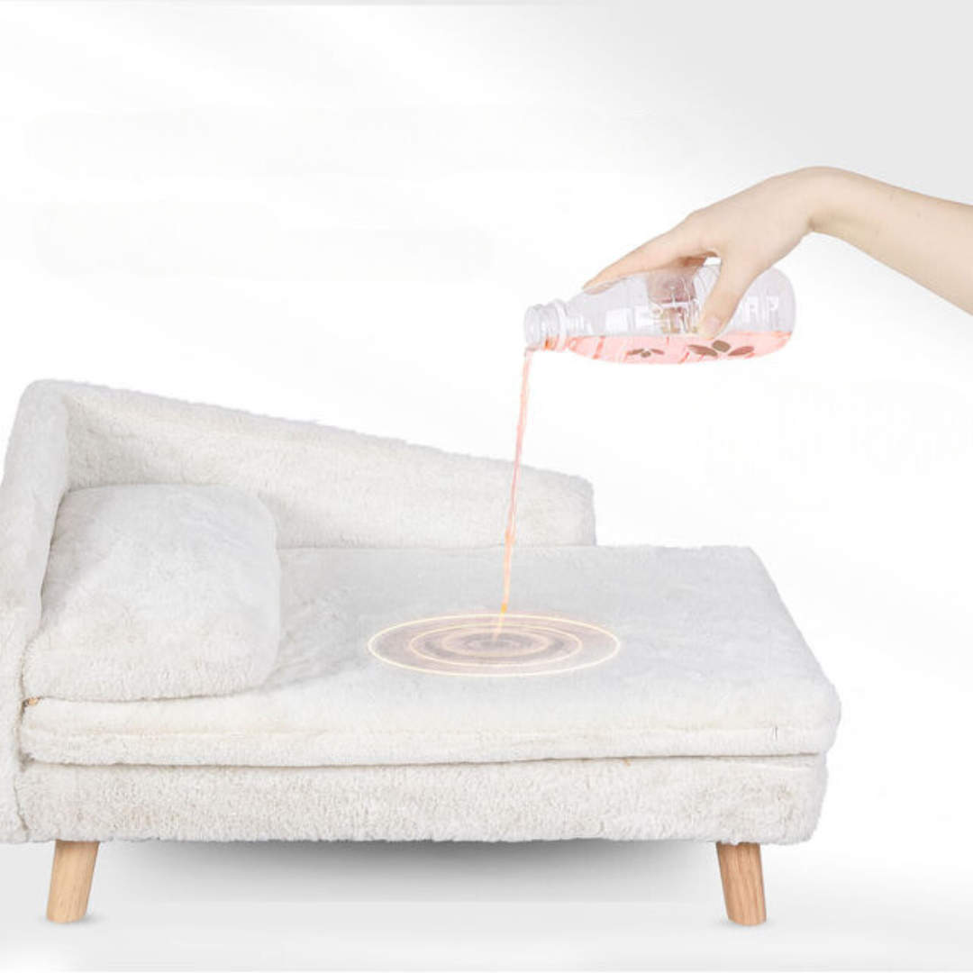 Cozy Orthopedic Pet Couch for Cats and Dogs