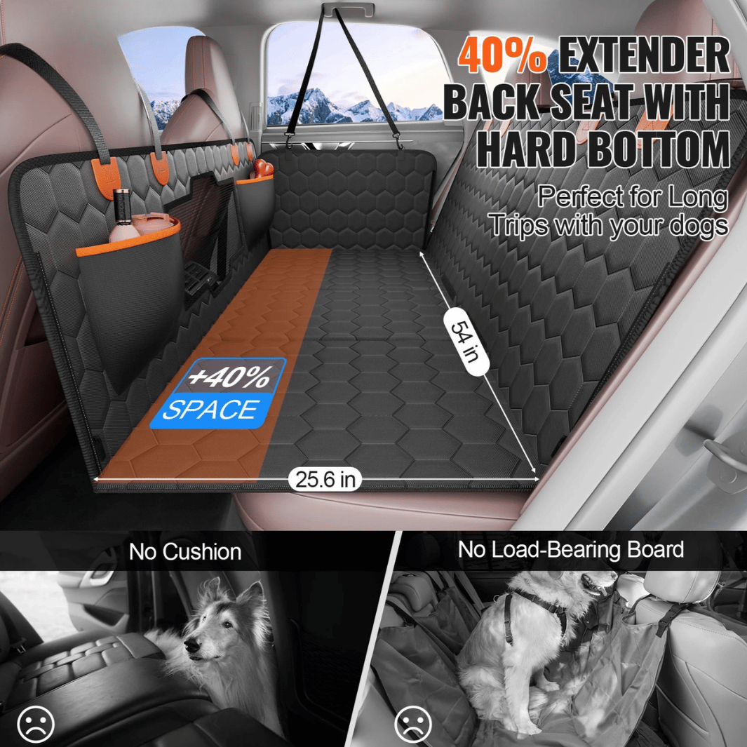 Durable Full Back Seat Pet Car Cover Protector