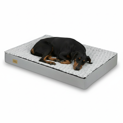 Comfortable Large Dog Bed Mattress with Soft Fleece Top