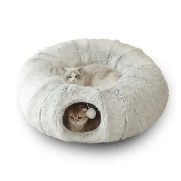 Cozy Cat Hideaway Tunnel Bed - LifyPet