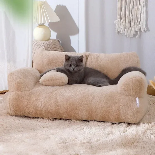 Plush Comfy Pet Couch for Cats and Dogs - LifyPet