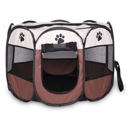 Portable Collapsible Pet Play Yard for Dogs & Cats