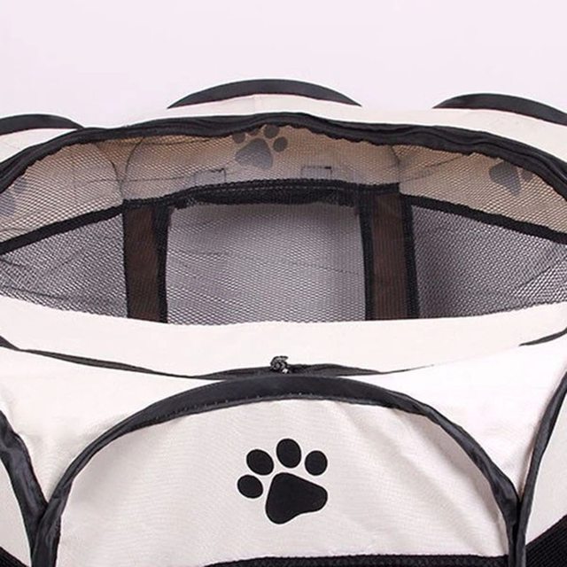 Portable Collapsible Pet Play Yard for Dogs & Cats