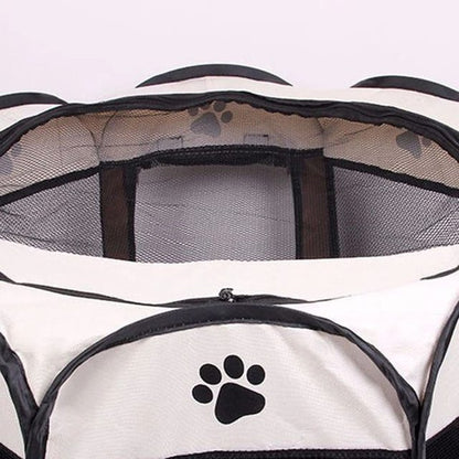 Portable Collapsible Pet Play Yard for Dogs & Cats