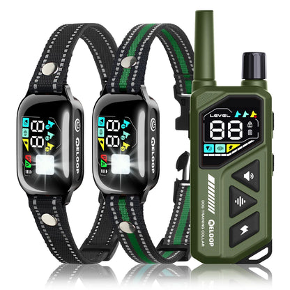 Adjustable Remote Dog Training Collar & Anti Bark Device