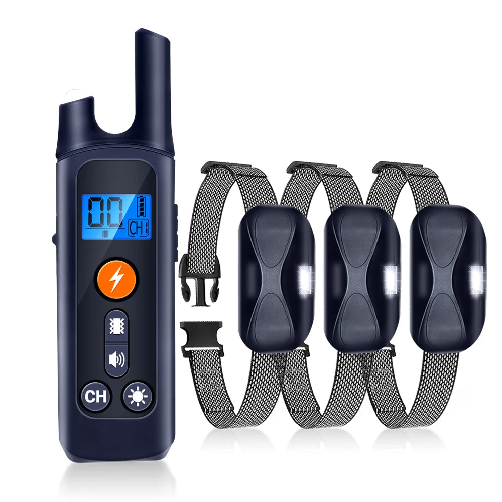 Rechargeable Dog Training Collar & Easy Remote Control