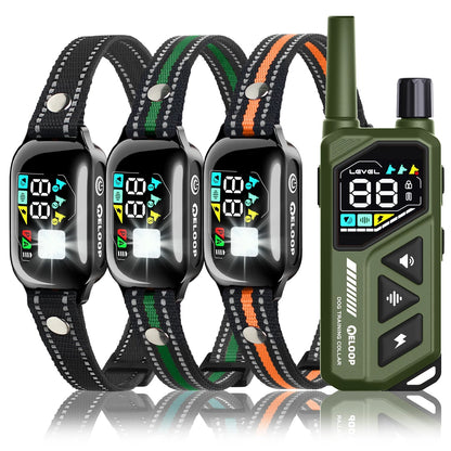Adjustable Remote Dog Training Collar & Anti Bark Device