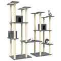 Large Cat Tower with Soft Houses, High Perches & Scratcher