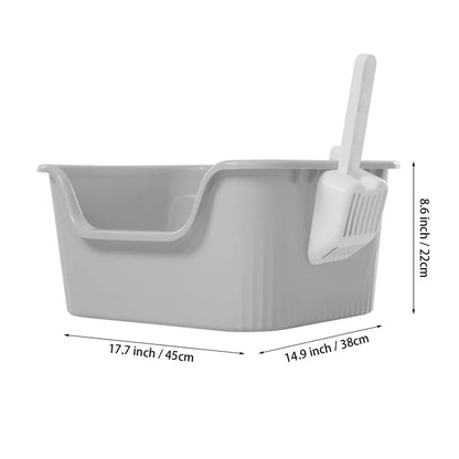 Large Covered Cat Litter Box with Scoop