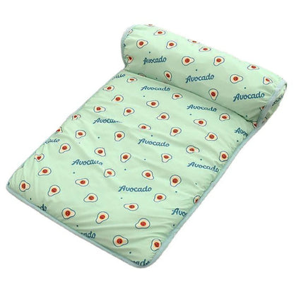 Comfy Pet Cooling Pad with Headrest | Breathable Washable - LifyPet
