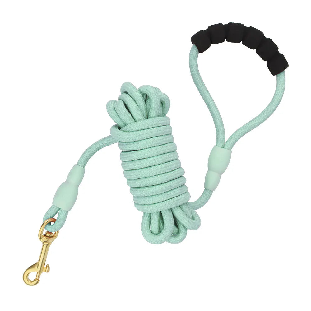 Comfortable Long Dog Leash with Soft Grip Handle