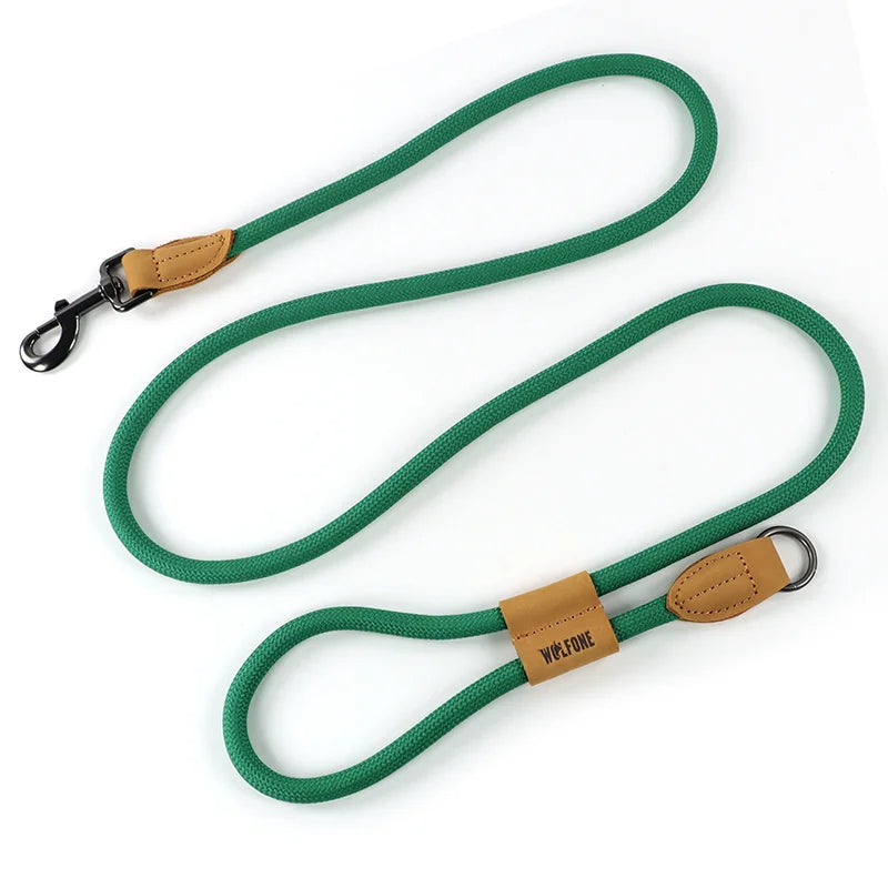 Easy Wear Running Dog Leash with Adjustable Strap