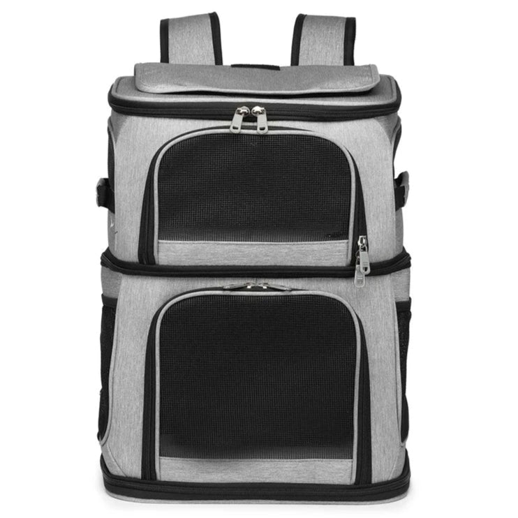 Breathable Pet Backpack for Cats and Small Dogs