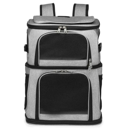 Breathable Pet Backpack for Cats and Small Dogs
