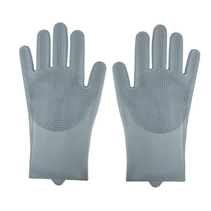 Waterproof Pet Bathing Gloves for Easy Grooming