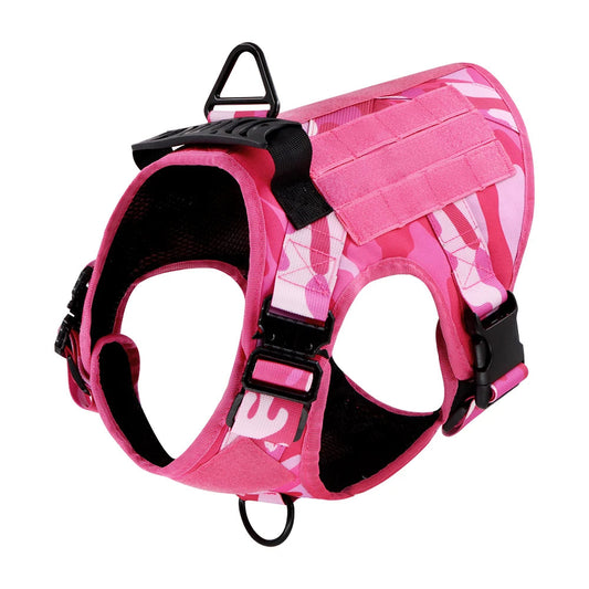 Durable Camo Dog Vest | Outdoor Pet Harness - LifyPet