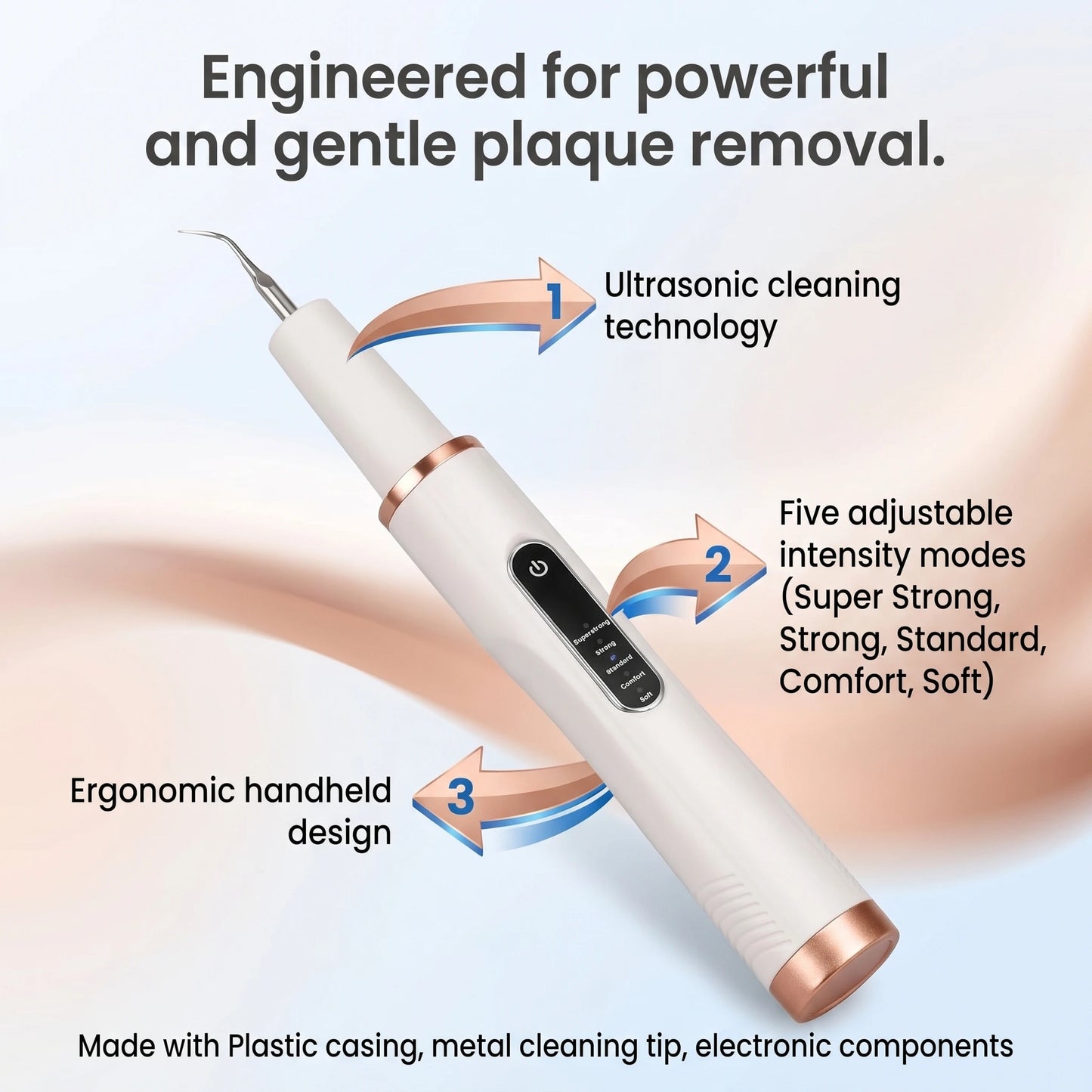 Dogs Tartar Remover, Teeth Cleaning Tool, Electric Ultrasonic