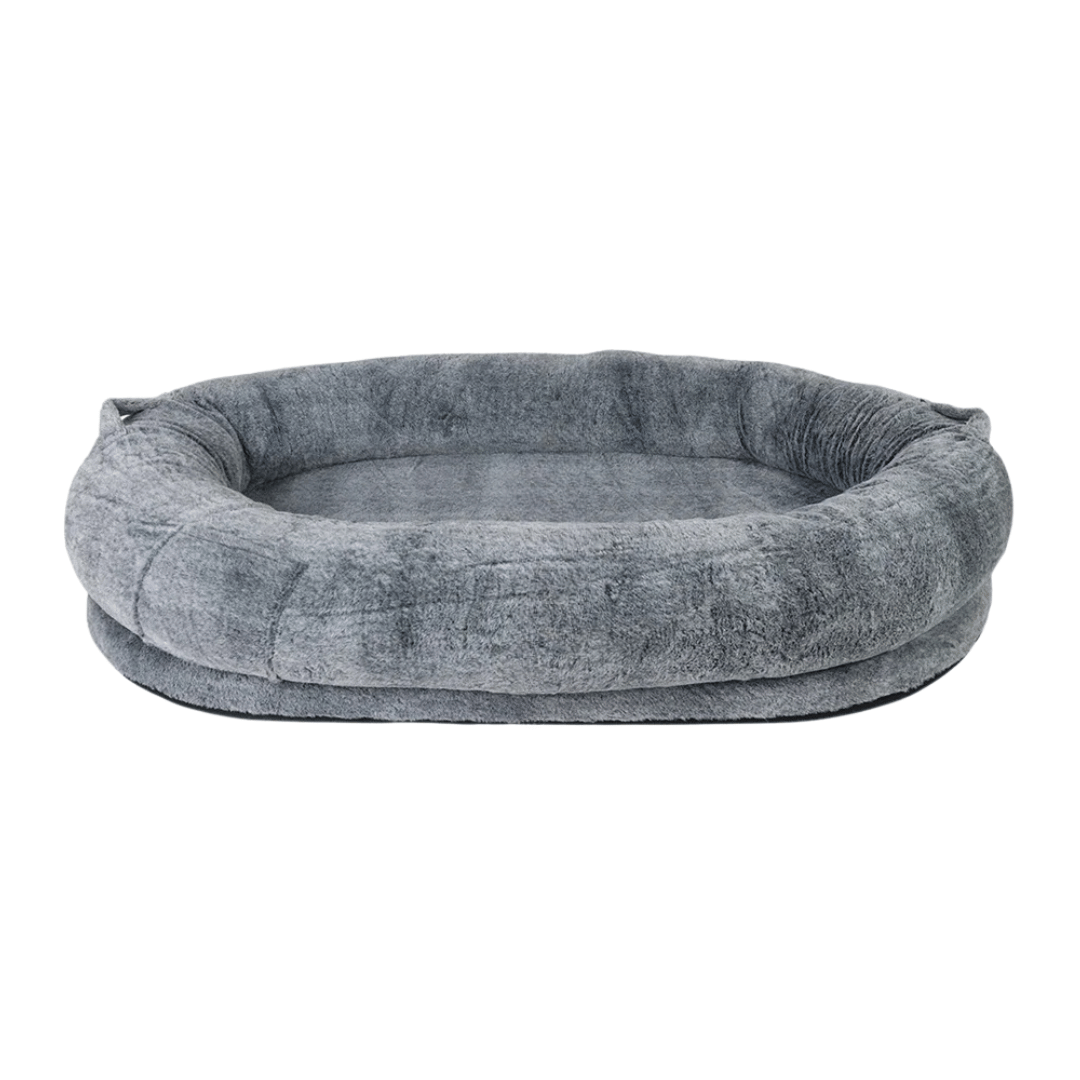 Large Plush Pet Bed for Dogs and Owners