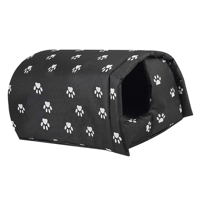 Warm Waterproof Cat Shelter for Winter