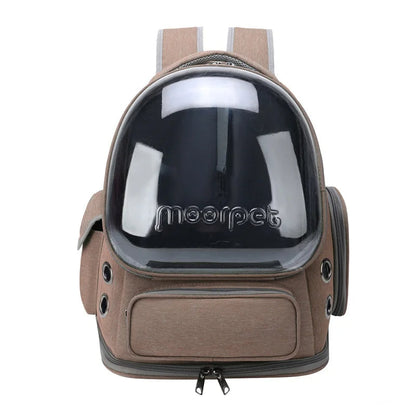 Clear Pet Backpack Carrier for Cats