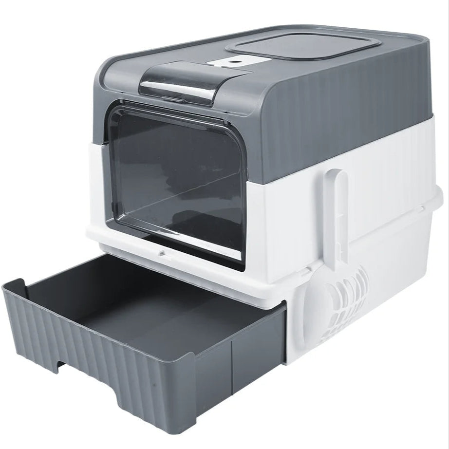 Hidden Cat Litter Box with Easy Clean Tray - LifyPet