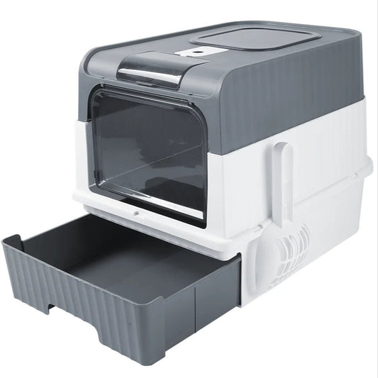 Hidden Cat Litter Box with Easy Clean Tray - LifyPet