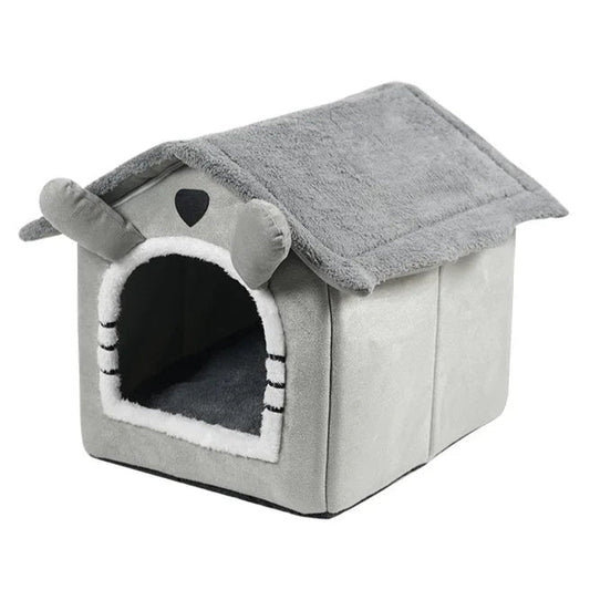 Cozy Pet Hideaway Bed for Cats and Small Dogs - LifyPet