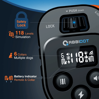 Advanced 1 Mile Remote Dog Training Collar System