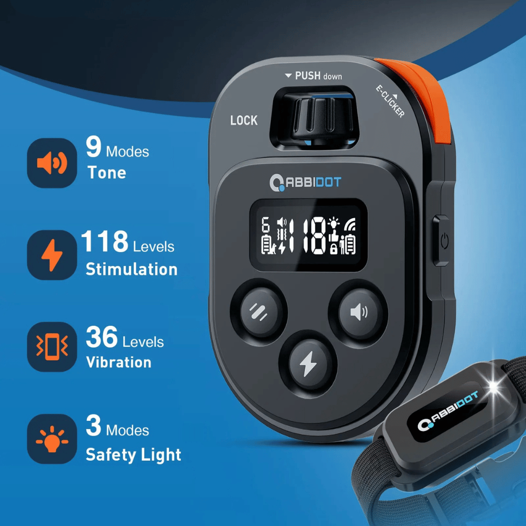 Advanced 1 Mile Remote Dog Training Collar System