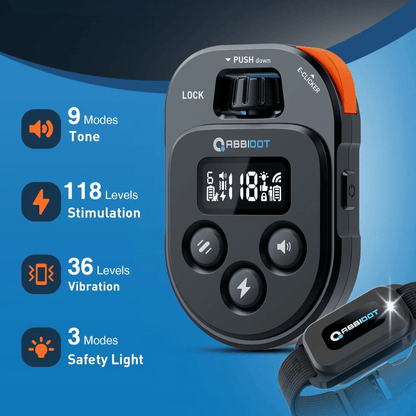 Advanced 1 Mile Remote Dog Training Collar System