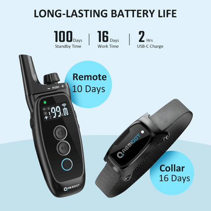Effective Long Distance Dog Training Collar & Remote