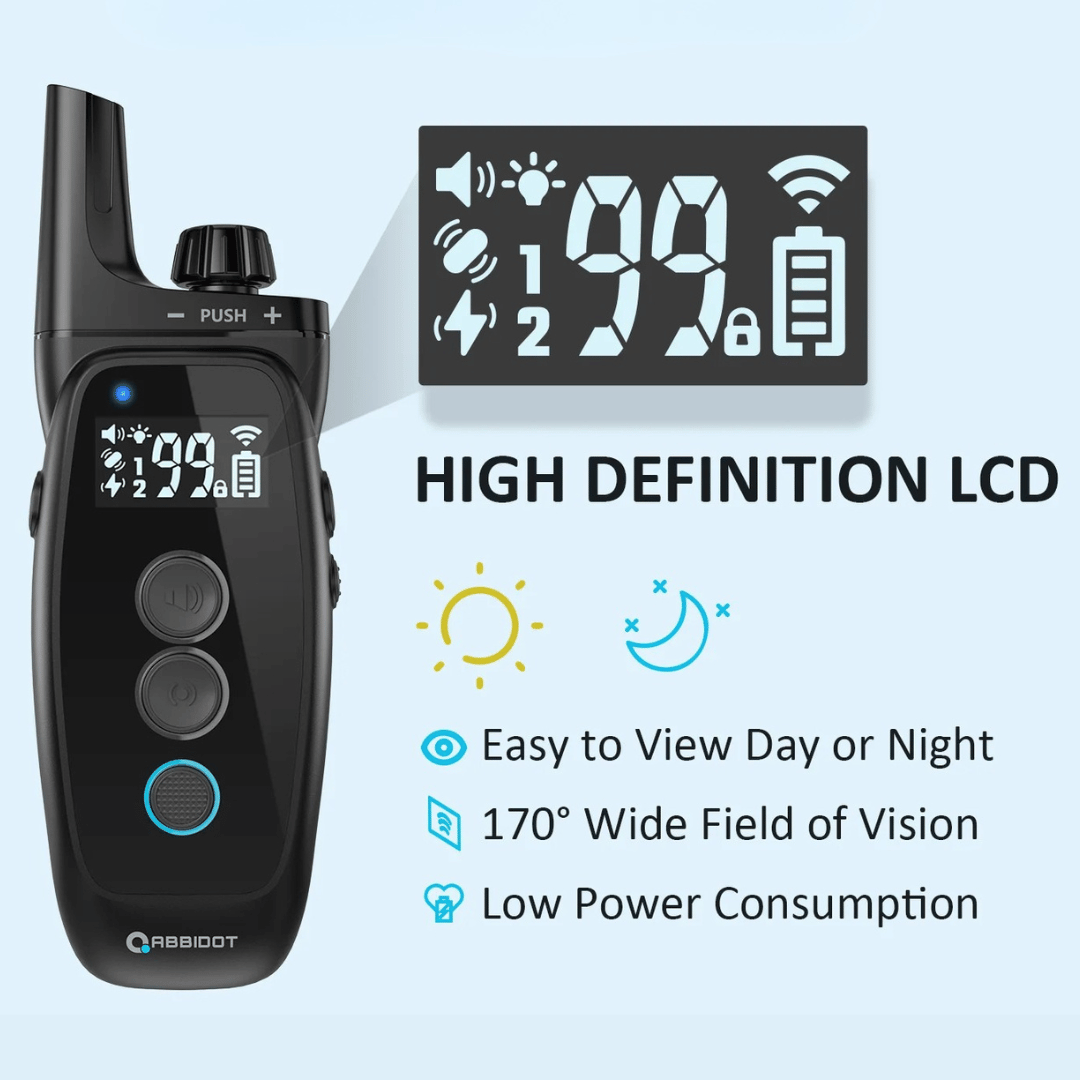 Effective Long Distance Dog Training Collar & Remote