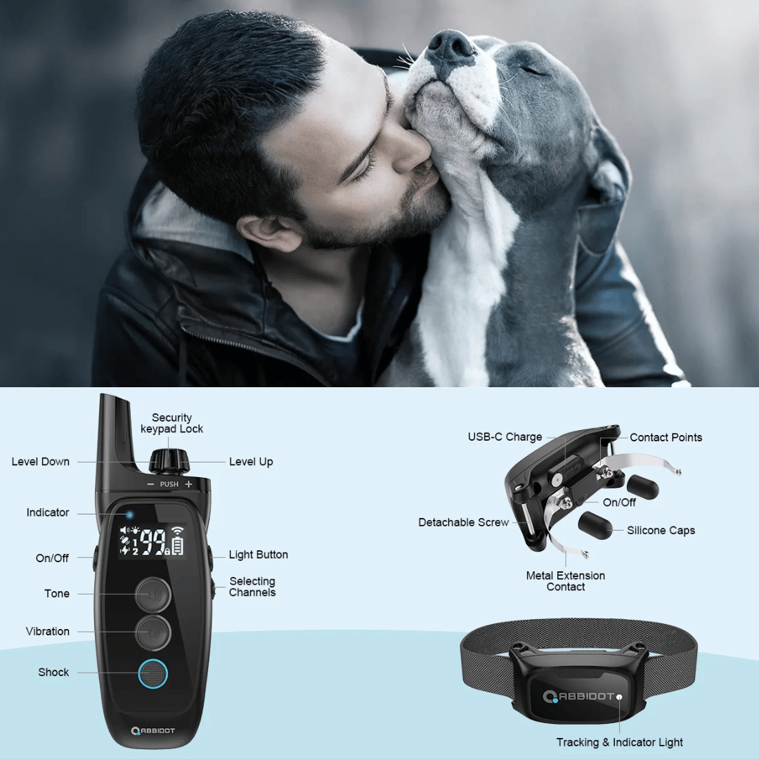 Effective Long Distance Dog Training Collar & Remote