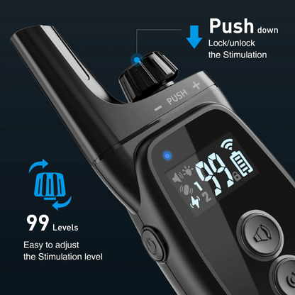 Effective Long Distance Dog Training Collar & Remote