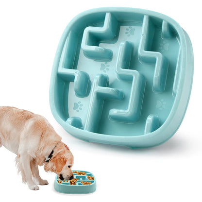 Interactive Fun Feeder Dog Bowl for Slow Eating