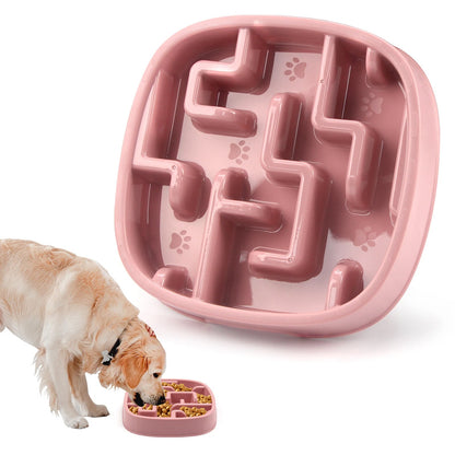 Interactive Fun Feeder Dog Bowl for Slow Eating