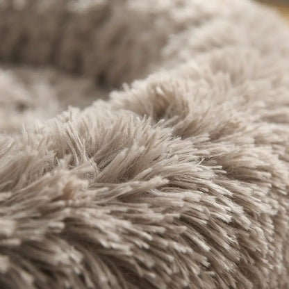 macro texture close-up of the faux fur