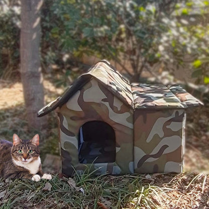 Cozy Waterproof Cat Shelter House