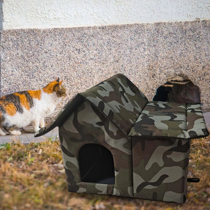 Cozy Waterproof Cat Shelter House