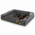 Large Comfort Dog Bed | Waterproof, Plush Sofa Pet Mattress