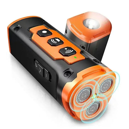 Portable Dog Trainer with Ultrasonic Sound and Flashing Light