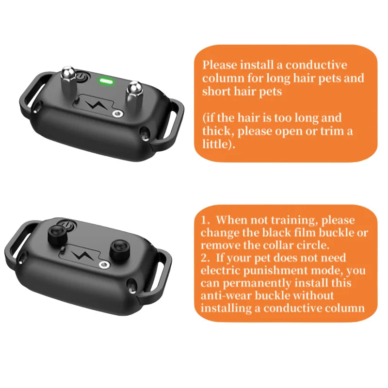 Rechargeable Dog Training Collar with Remote Control