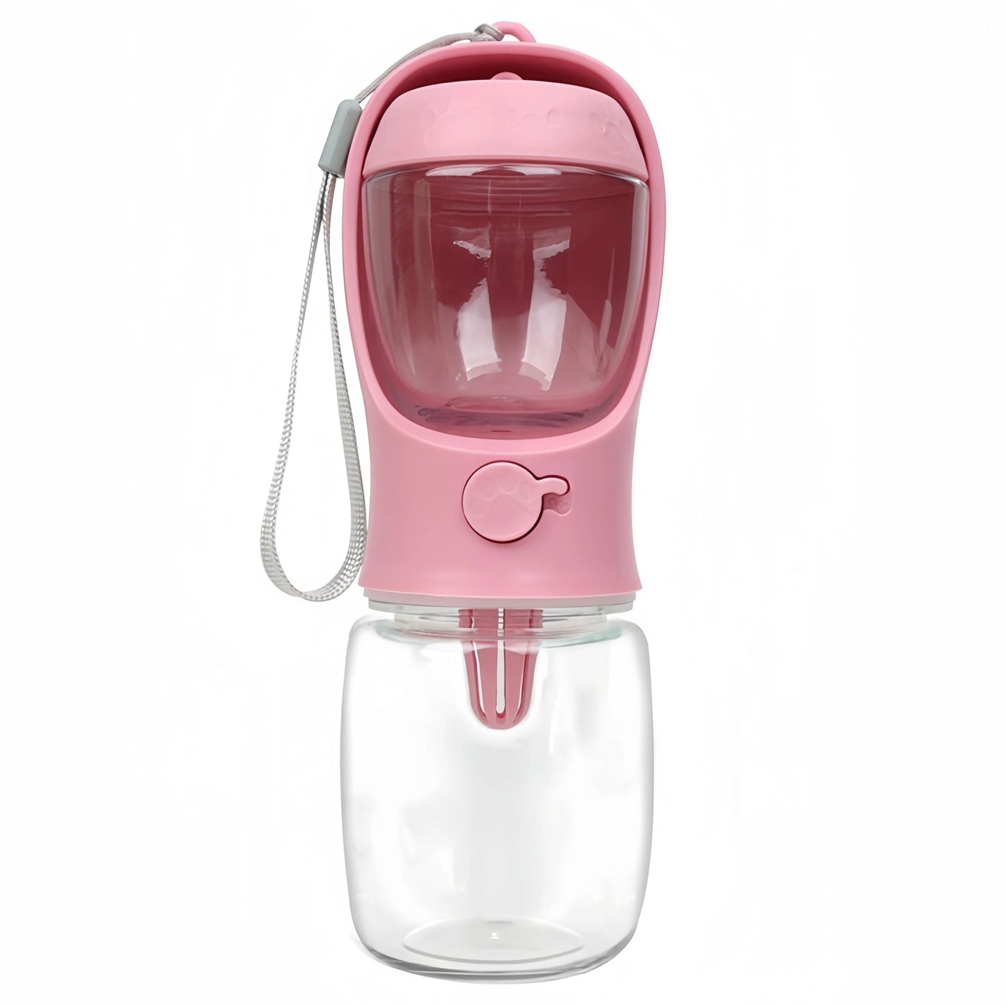 Travel Dog Water Bottle & Food Bowl Container