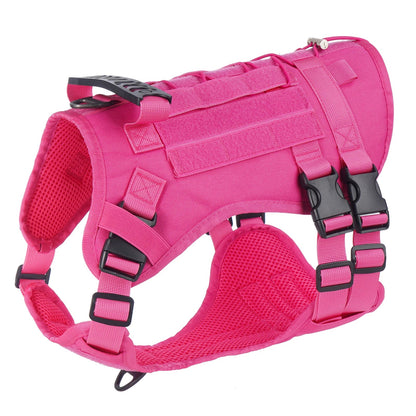 Durable Heavy-Duty Dog Vest with Handle for Large Breeds